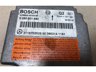 Блок подушек безопасности 0285001880, 0285001880   Mercedes-Benz E AMG W211
