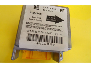 Блок подушек безопасности 09114586   Opel Tigra A