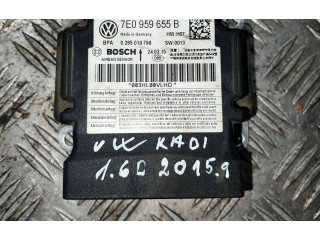Блок подушек безопасности 7E0959655B, 0285010798   Volkswagen Caddy