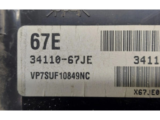 Панель приборов 3411067JE   Suzuki Grand Vitara I       