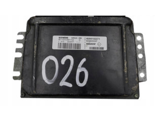Блок управления двигателя 8200102371, S110130112 Renault Twingo I