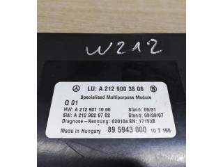 Блок комфорта A2129003806, 895943000   Mercedes-Benz E W212   