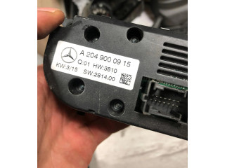 Блок управления климат-контролем A2049000915   Mercedes-Benz GLK (X204)