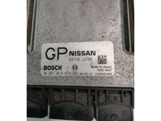 Блок управления двигателя 23710JG78B, 1039S21008    Nissan X-Trail T31