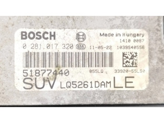 Řídící jednotka 51877440, 0281017320 Suzuki SX4 2012