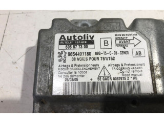 Блок подушек безопасности 9654491180, 606877380   Peugeot 307