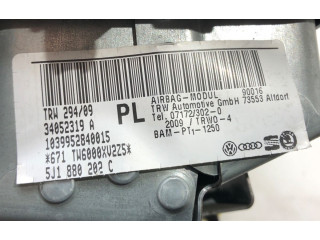 Подушка безопасности пассажира 5J1880202C Skoda Fabia Mk2 (5J)