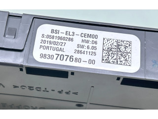 Блок предохранителей 9830707680 Citroen Berlingo