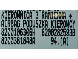 Руль Renault Scenic II -  Grand scenic II  2003 - 2006 года 8200106306H, 8200282593B      