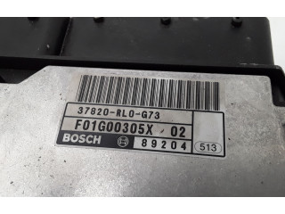 Блок управления двигателя 0281015744, 37820RL0G73 Honda Accord