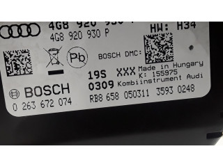 Přístrojová deska Audi A6 S6 C7 4G 2011 4G8920930P