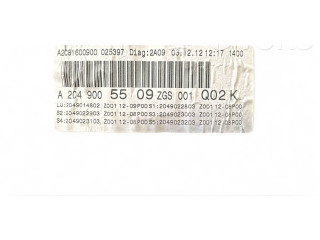 Панель приборов A2049005509, 2049022903   Mercedes-Benz GLK (X204)       