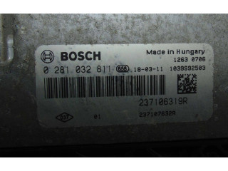 Блок управления двигателя 237106319R, 0281032811 Dacia Dokker