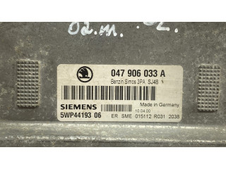 Блок управления двигателя 047906033A, 5WP4419306 Skoda Fabia Mk1 (6Y)