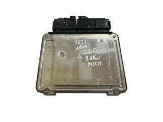 Блок управления двигателя 03L906018BQ, 03L906018BR Skoda Yeti (5L)