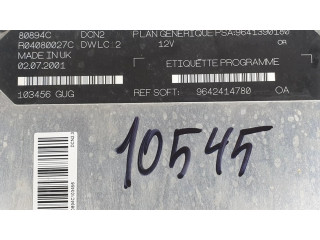 Řídící jednotka 9641390180, 9642414780 Citroen Berlingo 1963