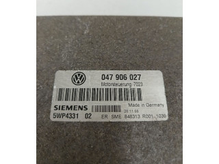 Блок управления двигателя 5WP433102, 047906027   Volkswagen Lupo