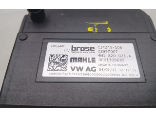 Вентилятор печки    4M1820021a, 0001309689   Audi A4 Allroad B9