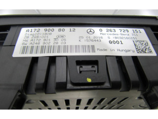 Přístrojová deska Mercedes-Benz SLK R172 2011 A1729008012, 0263729151