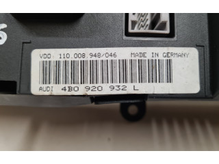 Панель приборов 4B0920932L Audi A6 S6 C5 4B