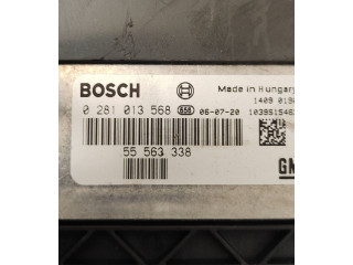 Блок управления двигателя 0281013568, 55563338   Saab 9-5