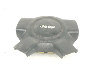 Подушка безопасности водителя 5HK021X9AE   Jeep Cherokee III KJ