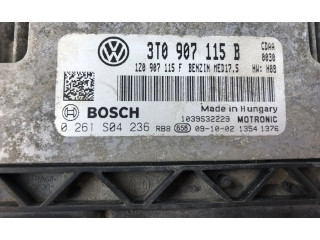 Блок управления двигателя 0261S04236, 3T0907115B Skoda Superb B6 (3T)