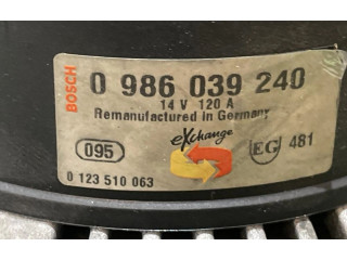 Генератор 0123510063, 90356665 Opel Vectra A