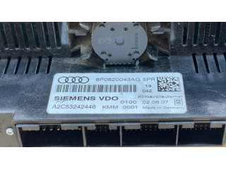 Блок управления климат-контролем A2C53242446, 8P0820043AG Audi A3 S3 A3 Sportback 8P