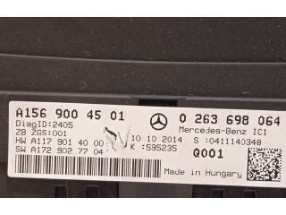 Přístrojová deska Mercedes-Benz GLA W156 2015 A1569004501, 0263698064