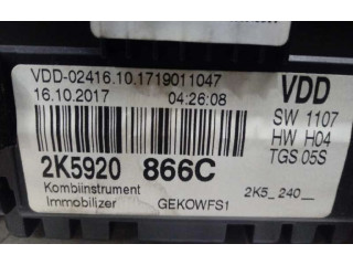 Панель приборов 2K5920866C Volkswagen Caddy