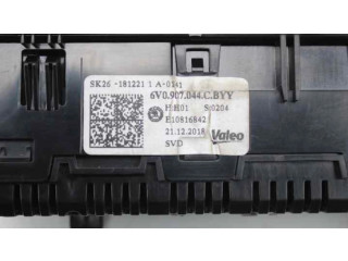 Блок управления климат-контролем 6V0907044C Skoda Fabia Mk3 (NJ)