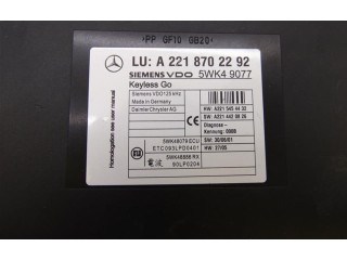 Блок управления двигателя A221702292   Mercedes-Benz CL C216