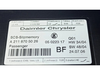 Модуль управления сидением