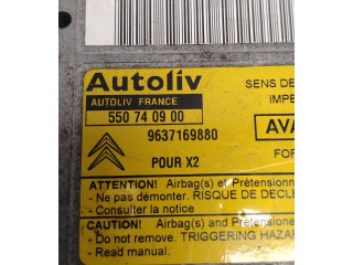Блок подушек безопасности 550740900, 9637169880 Citroen Xantia