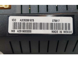 Панель приборов A2519003200, 2519003200 Mercedes-Benz ML W164