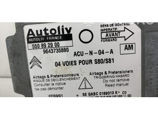 Блок подушек безопасности 9643735880   Citroen Saxo