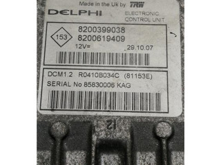 Блок управления 8200399038, 8200619409 Renault Clio III