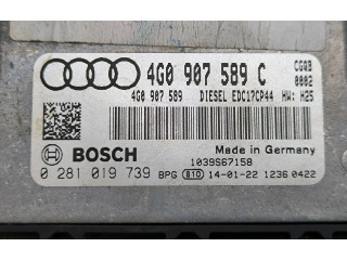 Блок управления двигателя 4G0907589C, 4G0907589 Audi A6 S6 C7 4G