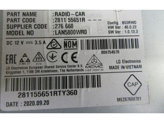 Радио/ проигрыватель CD/DVD / навигация 281155651R Dacia Duster II