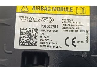 Подушка безопасности пассажира 31663751, 1T202070026P28 Polestar 2