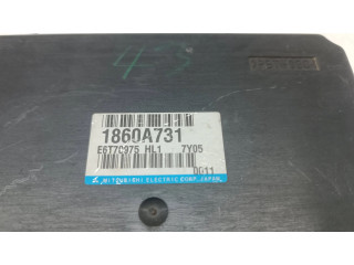 Блок управления двигателя 1860A731, E6T70975   Mitsubishi Lancer VIII