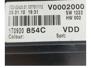 Подушка безопасности в сиденье 1T0920854C Volkswagen Caddy