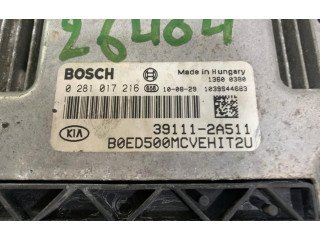 Блок управления двигателем Блок управления 0281017216 KIA Ceed