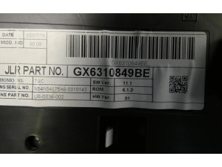 Přístrojová deska Jaguar XF 2015 GX6310849BE, LR0036002