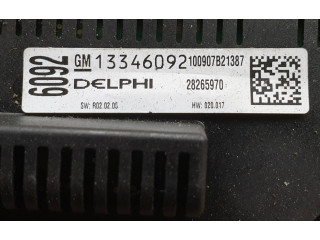 Блок управления климат-контролем 13346092, 28265970 Opel Meriva B