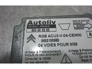 Блок подушек безопасности 603602500 Citroen Berlingo