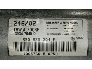 Подушка безопасности пассажира 3B0880204F, 30347045D Skoda Superb B5 (3U)