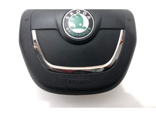 Подушка безопасности водителя 1Z0880201AH   Skoda Octavia Mk2 (1Z)