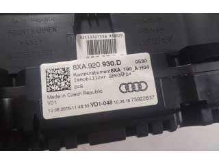 Панель приборов 8XA920930D, 8XA920930D   Audi A1       